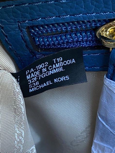 is michael kors made in cambodia|where are michael kors purses made.